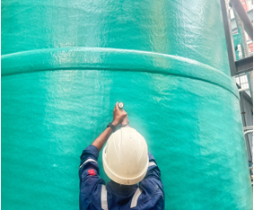 Water Tank Repair & GRP Lamination — After